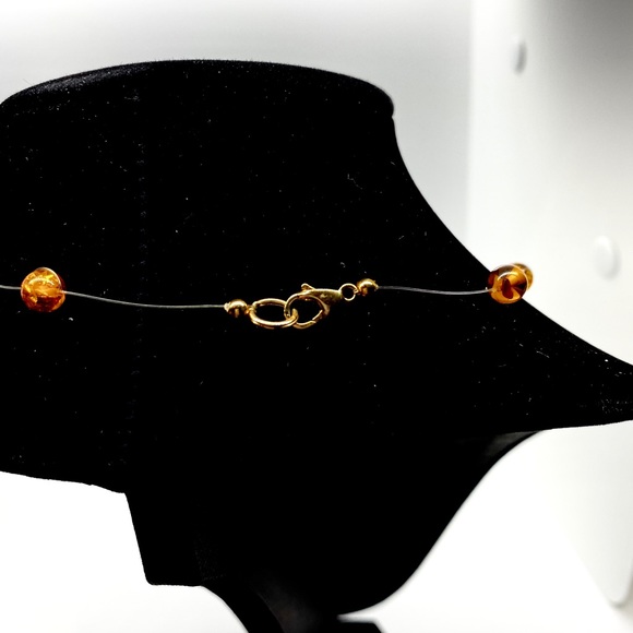 Amber Beading Necklace - Picture 2 of 2